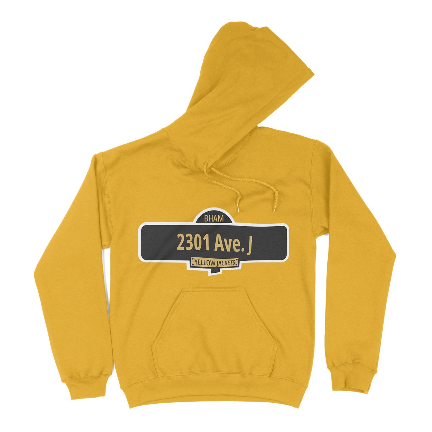 Bham City- Ensley High school- Yellow Jackets hoodie