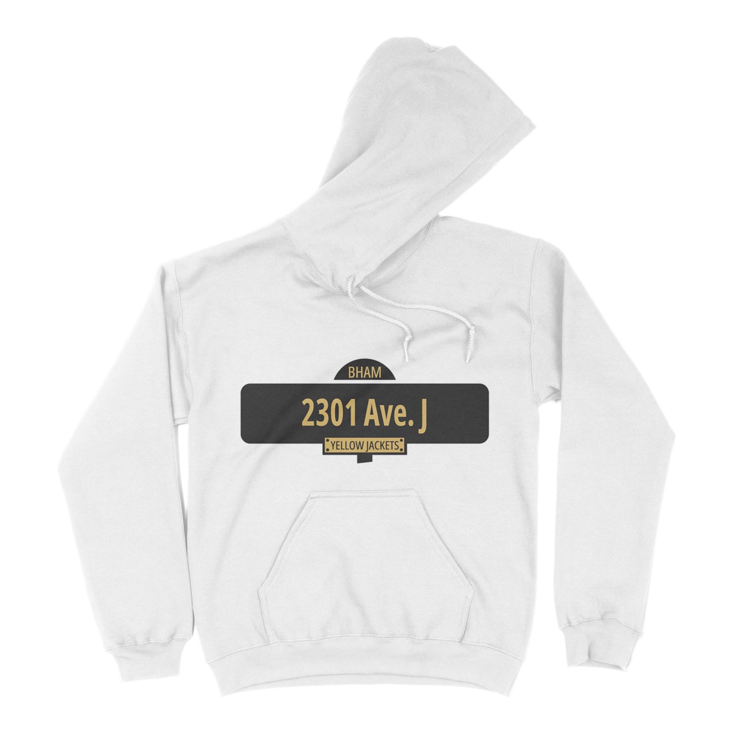 Bham City- Ensley High school- Yellow Jackets hoodie